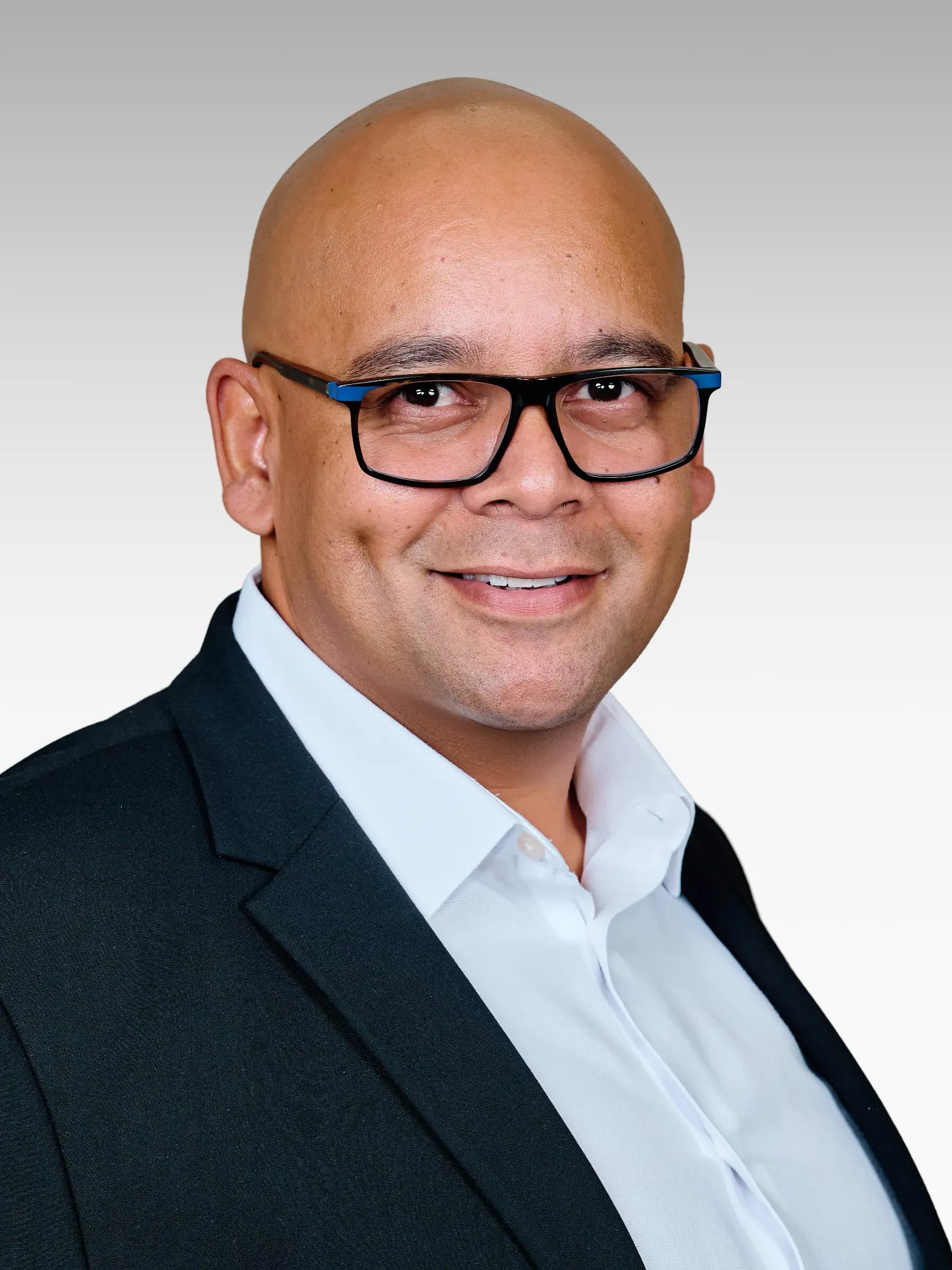 Corporate headshot session in Cape Town with the tethered preview screen showing the live frame